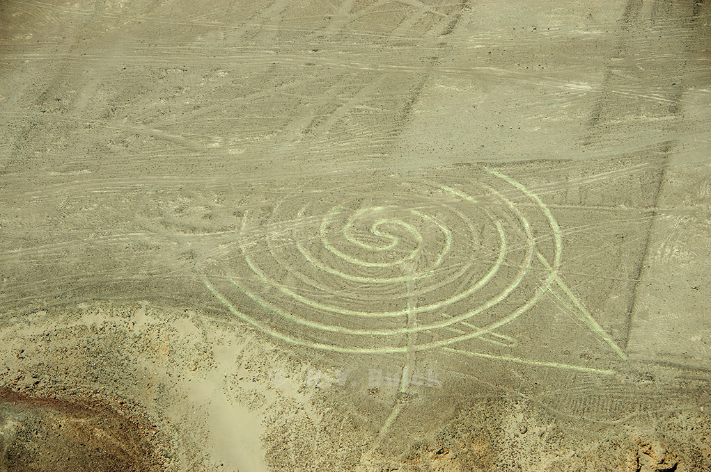Spiral, Nazca lines